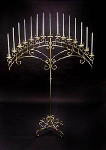 Candelabra 15 Light Fan