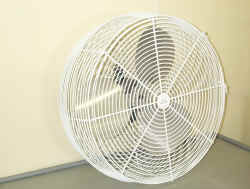 Barrel Fan 24'' White